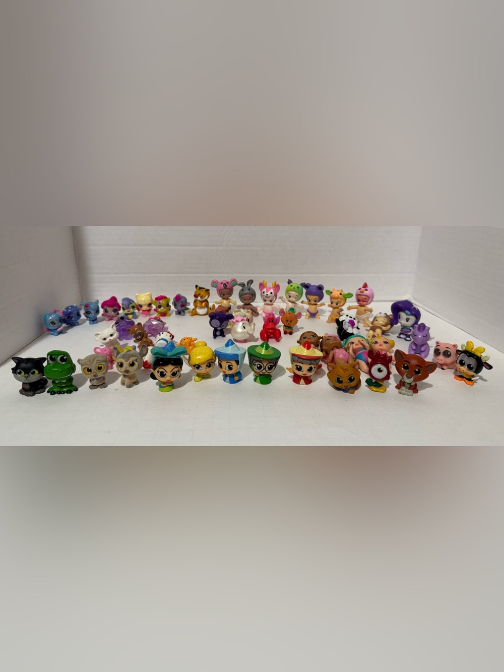 55 Pc Mixed Figure Lot Just Play Disney MGA Mattel ZURU SML Toys
